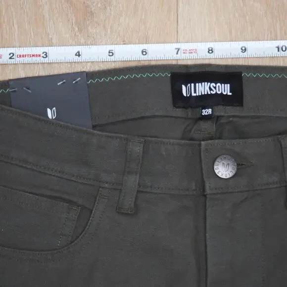Linksoul Crosby 5-Pocket Pant - Size 32R - Picture 2 of 6